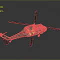 Silver Mars Helicopter Model For Space Exploration With Rotors And Reflection