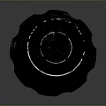 Black Tactical Weapon With Textured Surface And Ergonomic Grip For Military Use