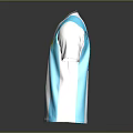Argentina Soccer Jersey With Blue And White Stripes And Number 10
