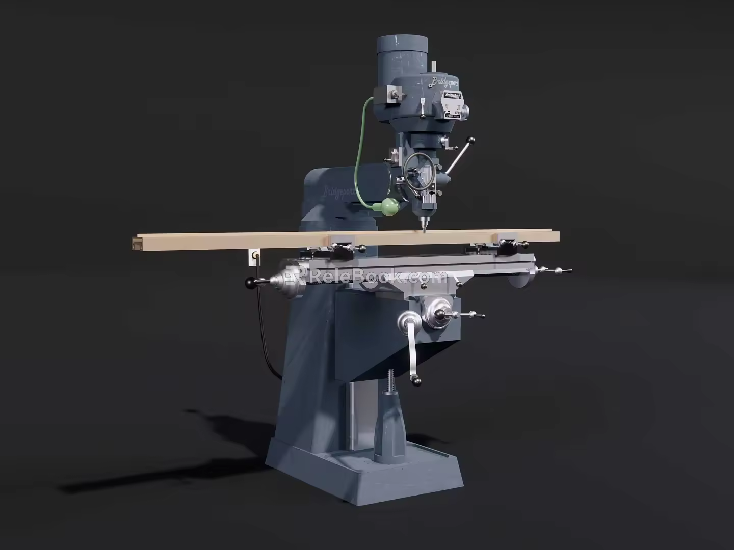 Vertical milling machine Milling machine 3d model
