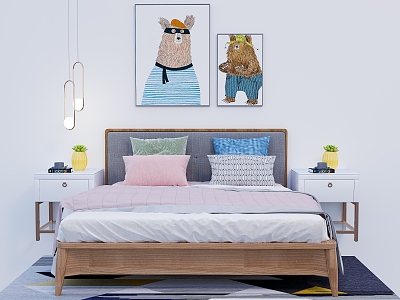 Nordic Children's Bed model