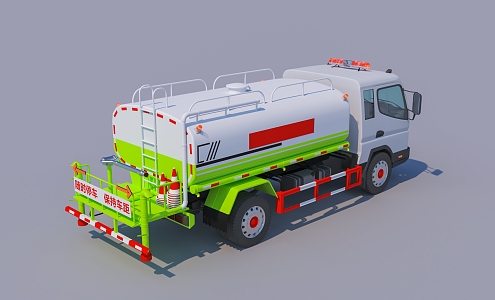 Sprinkler spray truck municipal sprinkler 3d model