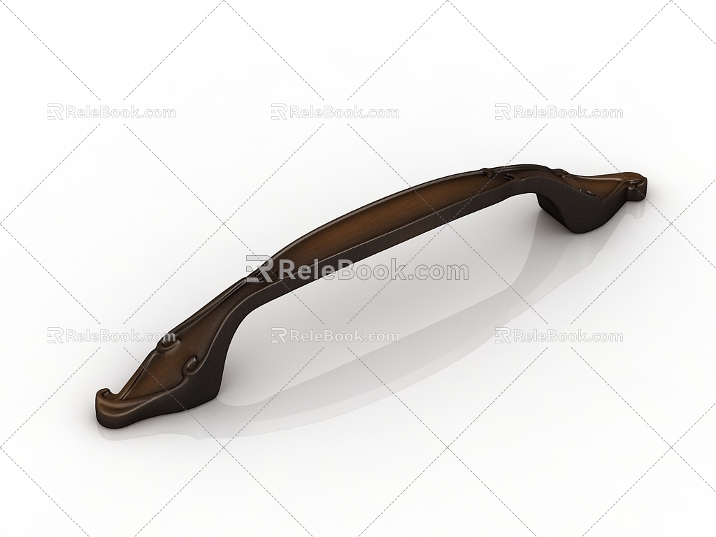 Retro handle 3d model