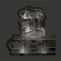 Modern Skate Park Design With Ramps Paths Seats Lights And Green Areas