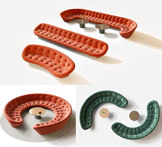 Modern Alien Casual Sofa Card Sitting Sofa 3d model