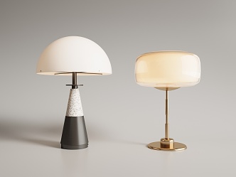 Modern table lamp 3d model