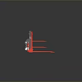 ECOTTA Industrial Machinery Attachment With Red And Gray Metal Frame Structure Design
