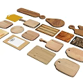 Modern Chopping Board 3d model