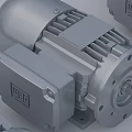 High Quality Grey Hardware Tools Components Neatly Arranged for Industrial Use