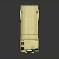 Vintage Military Tank Featuring Green Camouflage Tracks And Armored Turret Design