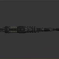 Sci Fi Futuristic Weapon Gun Featuring Detailed Metallic Design And Scope 3d model