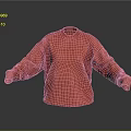 Oversized Red Sweatshirt With Long Sleeves Casual Loose Fit Comfortable Design