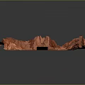 Rock Block Rock Block Rock Specimen Boulder Big Stone Block Rock Stratum Rock Stratum Rock Stratum Rock 3d model