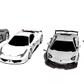 Stylish High Performance Sports Cars in Various Colors with Sleek Designs and Aerodynamic Features