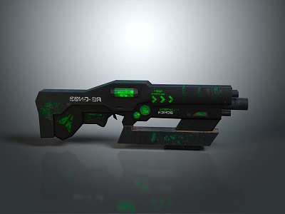 Science Fiction Firearms Next Generation Firearms Science Fiction Game Gun Game Firearms Game Gun Concept Gun Laser Gun 3d model