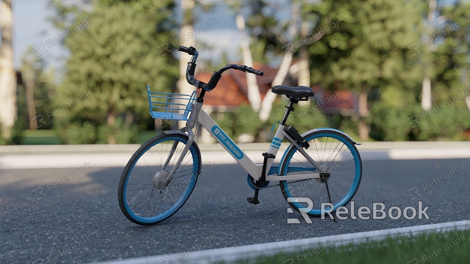 Modern Bike Sharing Bike Harrow Bike model