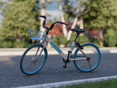 Modern Bike Sharing Bike Harrow Bike model