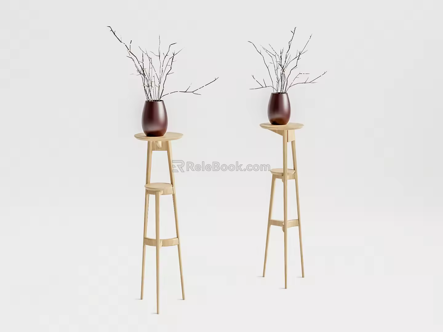 Nordic Flower Bonsai 3d model