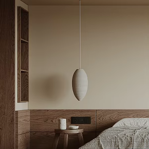 Modern chandelier bedside chandelier 3d model