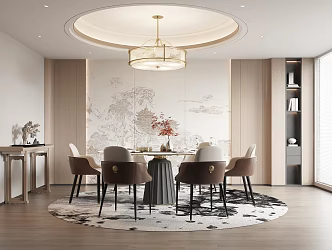 New Chinese Restaurant 3d model