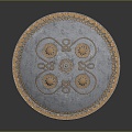 European Shield Medieval Shield Ancient Shield 3d model