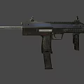 Weapon submachine gun 3d model