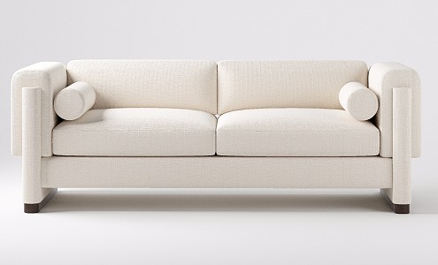 modern double sofa 3d model