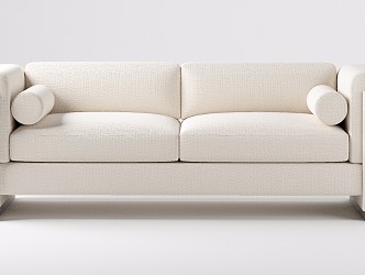 modern double sofa 3d model