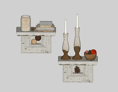 Mediterranean ornaments 3d model