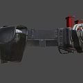 Black Tactical Utility Belt With Multiple Pouches And Equipment Holders
