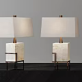 New Chinese Style Table Lamp 3d model