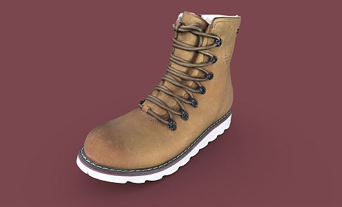 Modern Boots 3d model