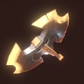 Axe Tomahawk Axe Fantasy Weapon Game Props 3d model