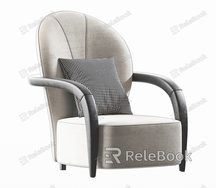 Modern Single Sofa Leisure Chair model