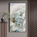 New Chinese Decorative Painting 3d model