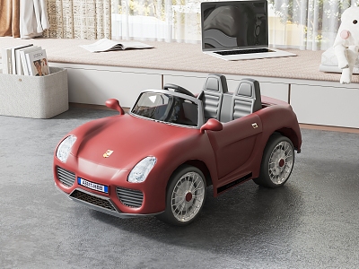 Modern toy car children's toy car 3d model