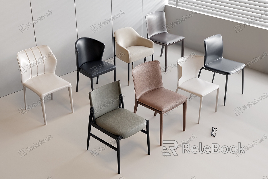 Casual Dining Chair Leather Dining Chair Solid Wood Dining Chair Metal Dining Chair model