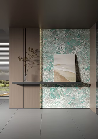 Modern Entrance 3d model