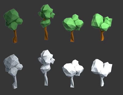 Cartoon Tree Model 3d model Cartoon Tree Model 3d model