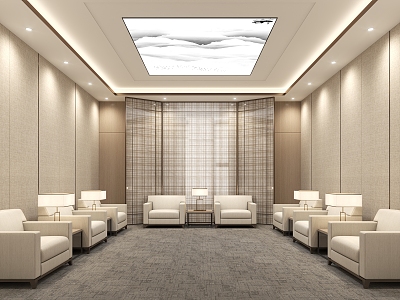 Meeting room Reception room Meeting room Reception room Sofa 3d model