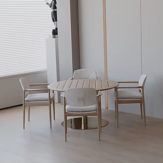 Modern table combination 3d model