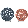 Modern landscape lamp garden lamp floor lamp garden lamp net red light woven lamp 3d model