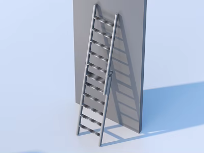 High Quality Metal Hardware Tools Ladder For Safe Climbing And Home Use 3d model