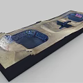 Outdoor Skate Park With Concrete Ramps And Graffiti For Sports Fitness Activities