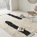 Modern Square Carpet 3d model