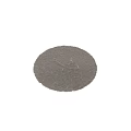 Soft Gray Round Plush Shaggy Rug For Modern Home Living Room Decor