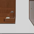 Modern Wooden Sauna Room Interior With Bench Storage And Ambient Lighting Design