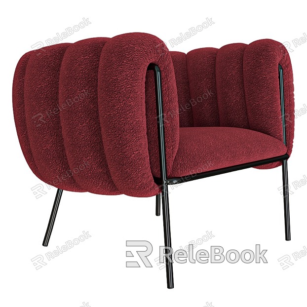 Leisure Chair Single Chair Single Sofa model