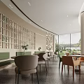 Modern Negotiation Area Rest Area 3d model