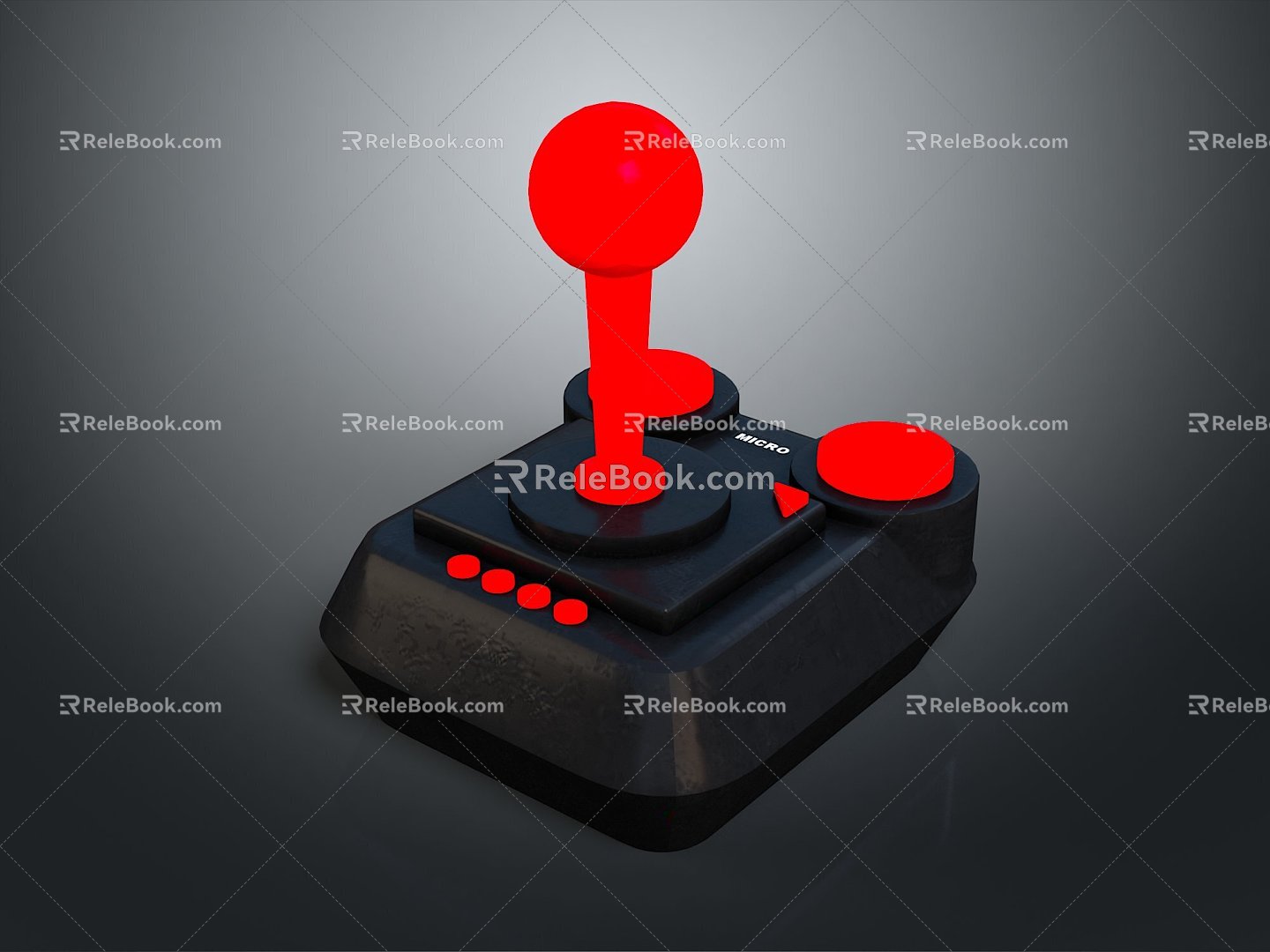 Operating lever operator remote control lever daily necessities 3d model